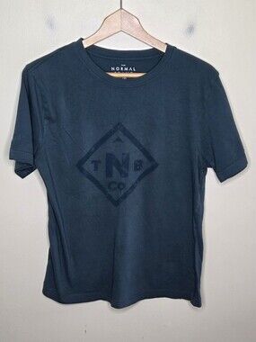 The Normal Brand Dark Green Short Sleeve Graphic Tee Size Medium Casual Cotton